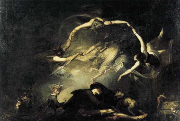 Johann Heinrich Fuseli The Shepherd's Dream France oil painting art